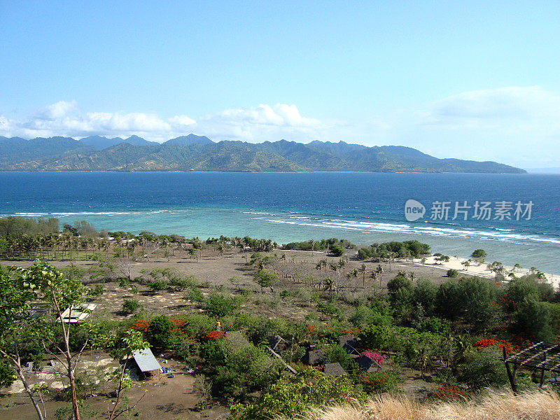 Gili Trawangan，长滩-印度尼西亚